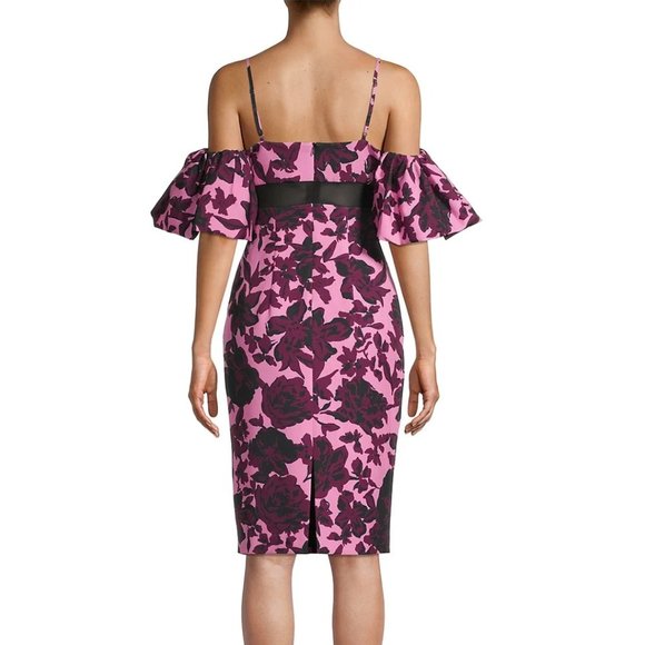 π« NWT Black Halo, Leona Dress, Size 4 - Picture 5 of 10